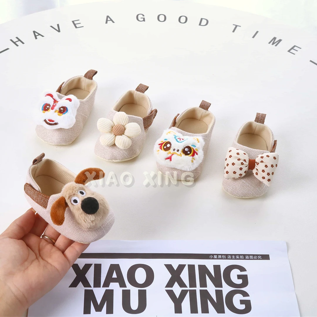 春季男女宝宝潮款儿童学步鞋婴幼儿软底防滑步前鞋春秋不掉脚鞋子