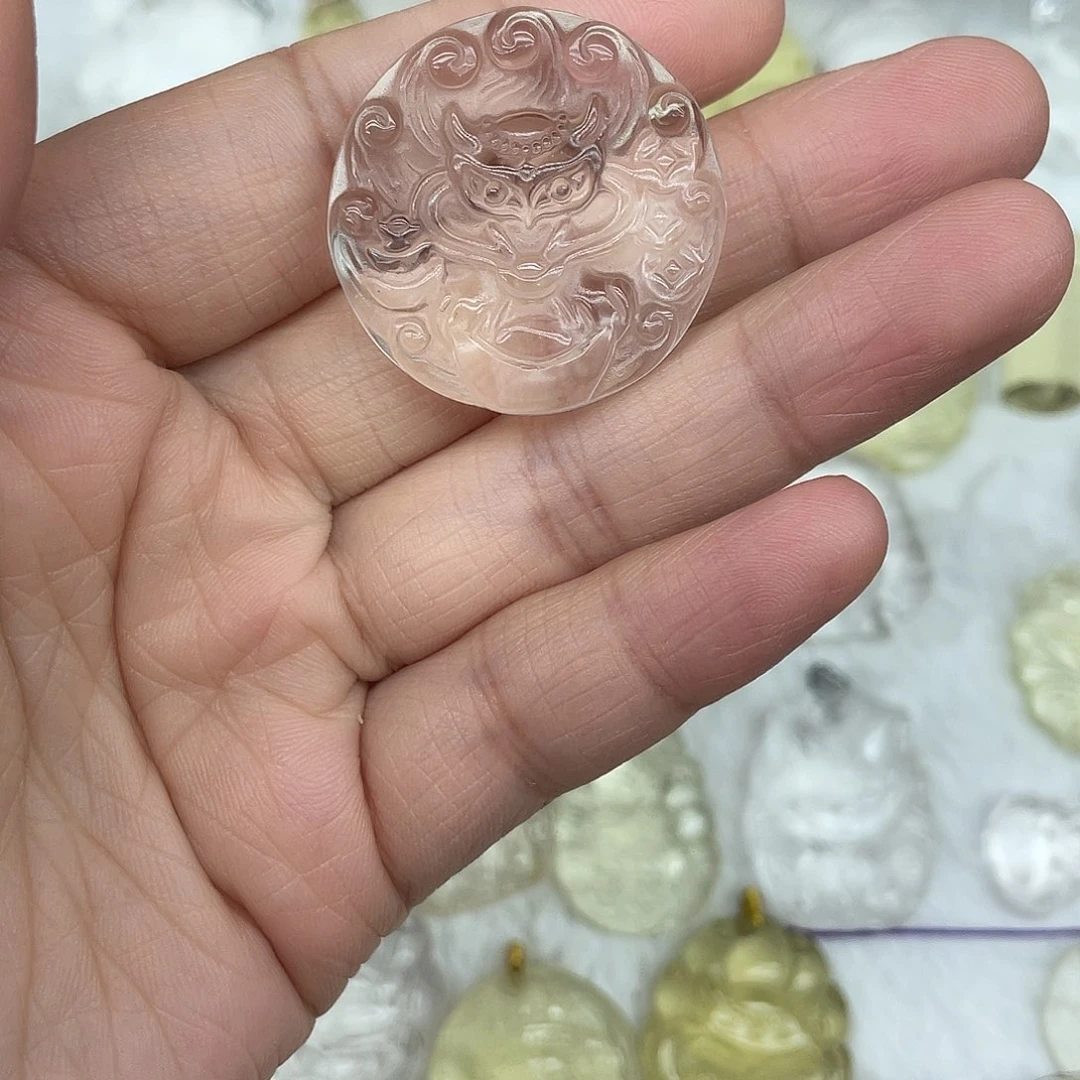 水晶吊坠配件未镶嵌