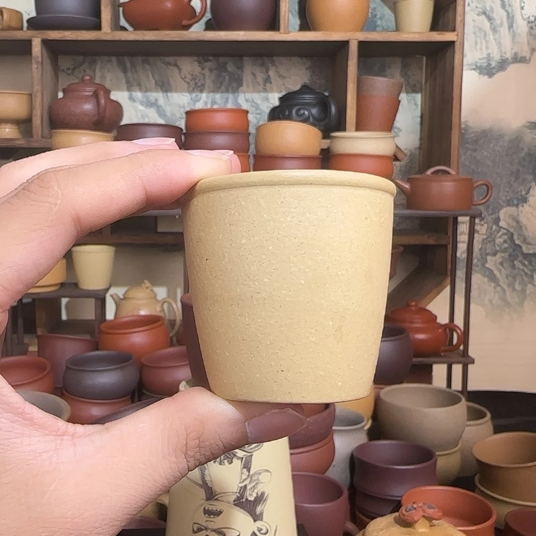 茶杯紫砂宜兴紫砂主人杯
