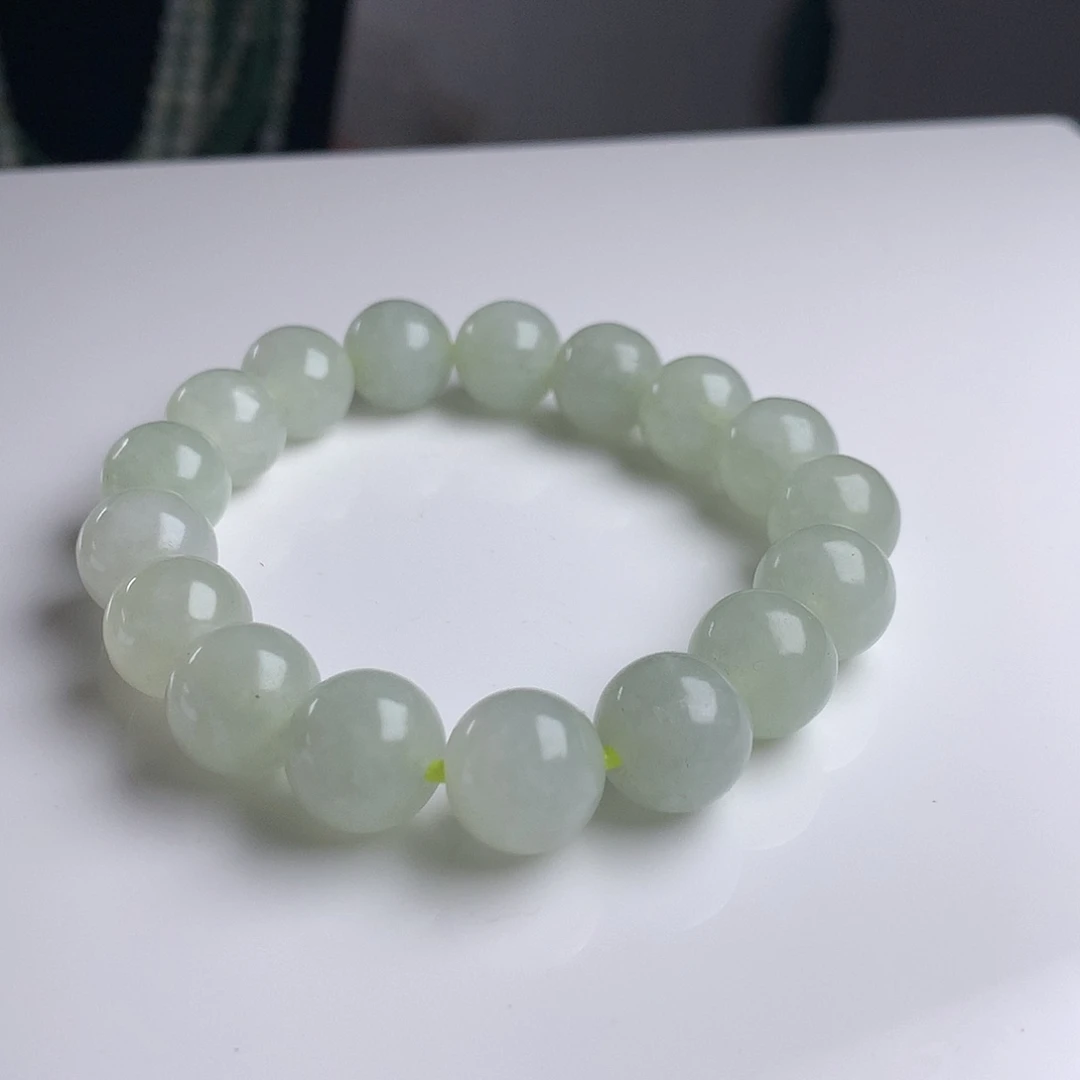 未镶嵌手串翡翠12mm！