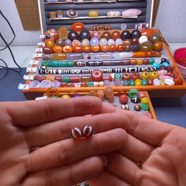 玛瑙/玉髓未镶嵌巴西玛瑙饰品桶珠