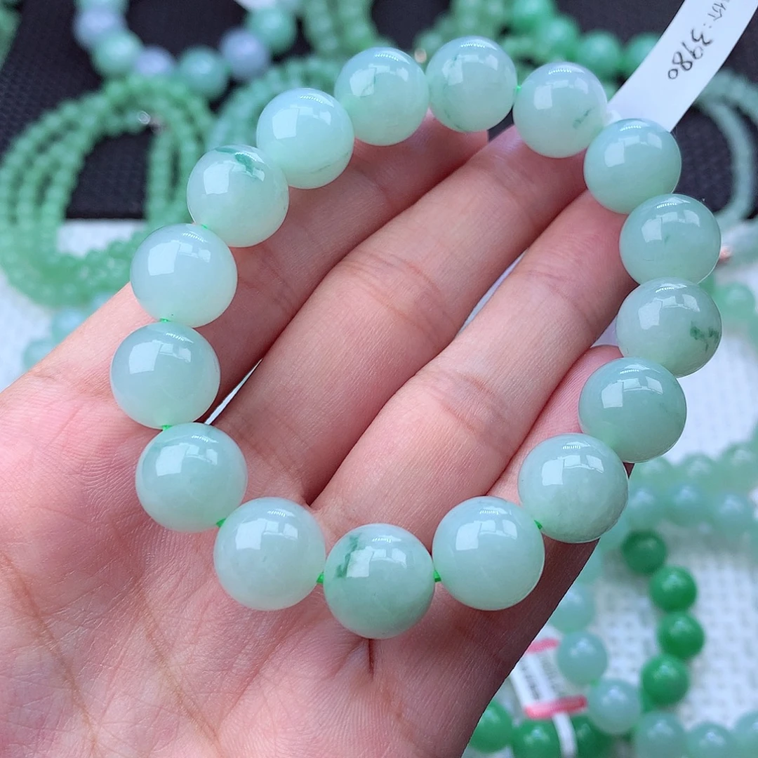 翡翠未镶嵌毛衣链