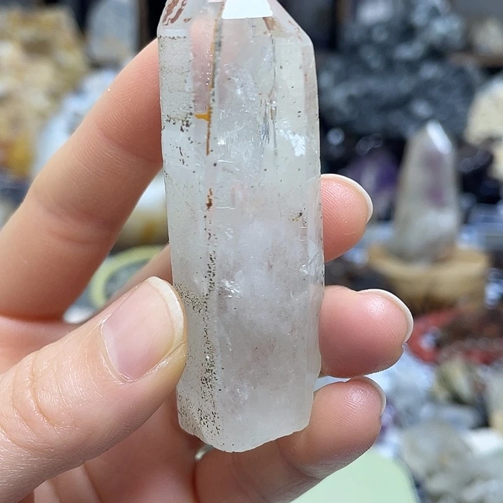 水晶柱未镶嵌水晶猫*树