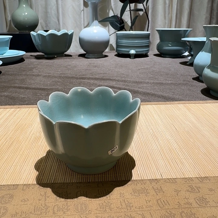 杯子全手工，莲花杯