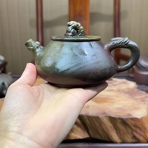 匆**年戬谷龙窑坭兴陶柴烧