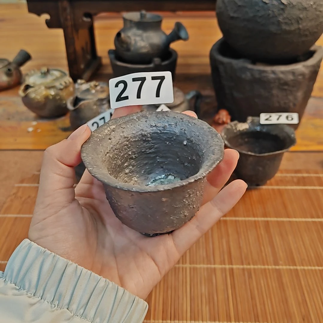277柴烧小茶杯哈哈哈哈