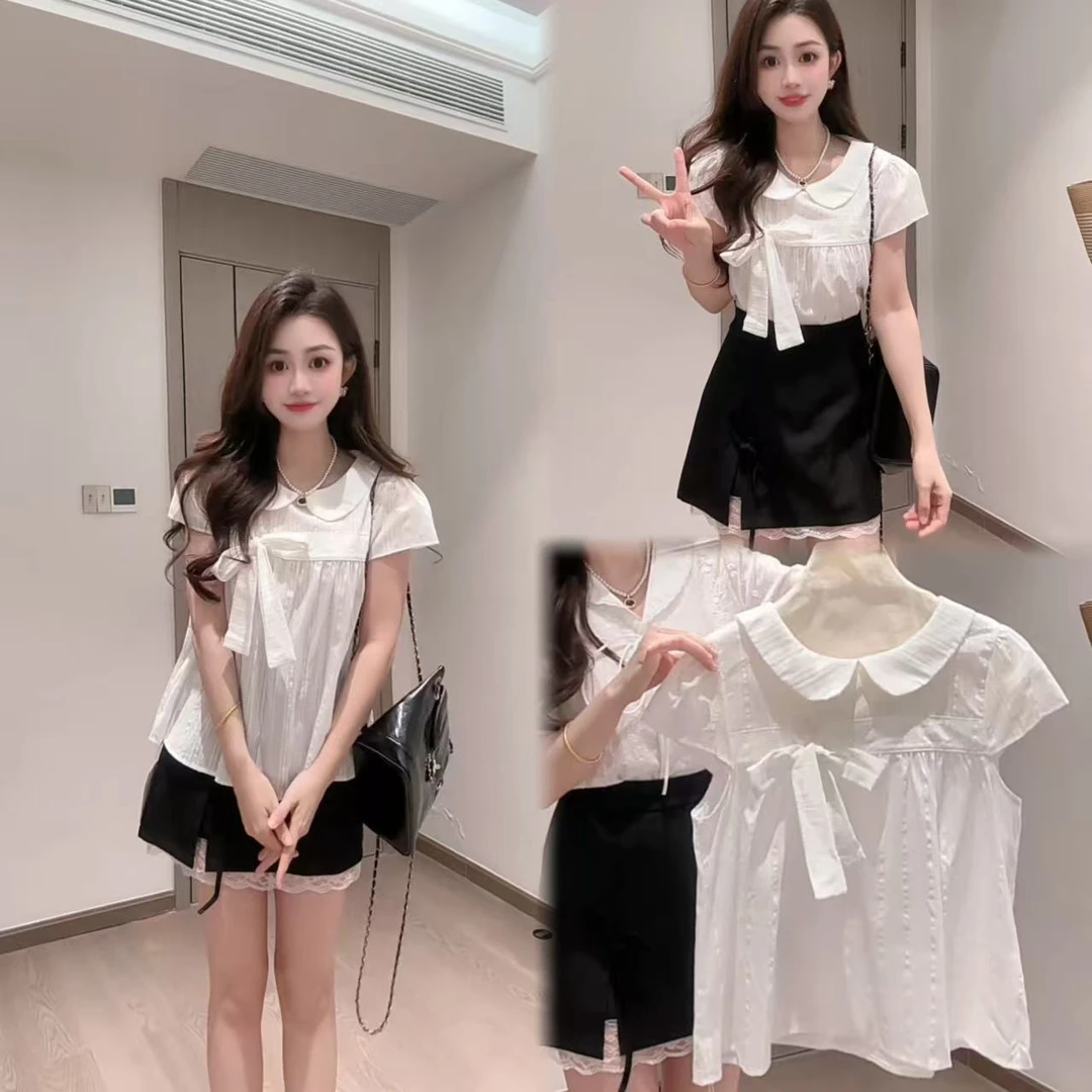 乖乖女｜韩系减龄娃娃衫-956