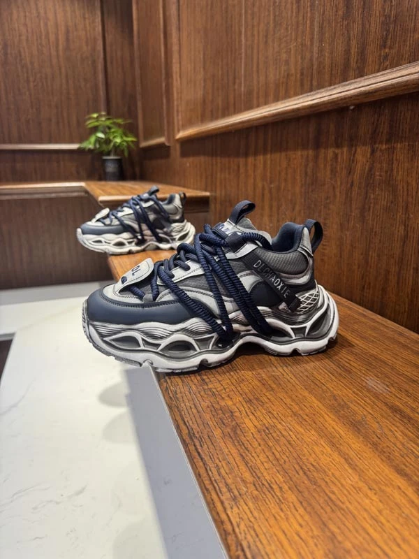 纳帕纹修面皮休闲风时尚休闲鞋潮鞋老爹鞋时尚鞋子