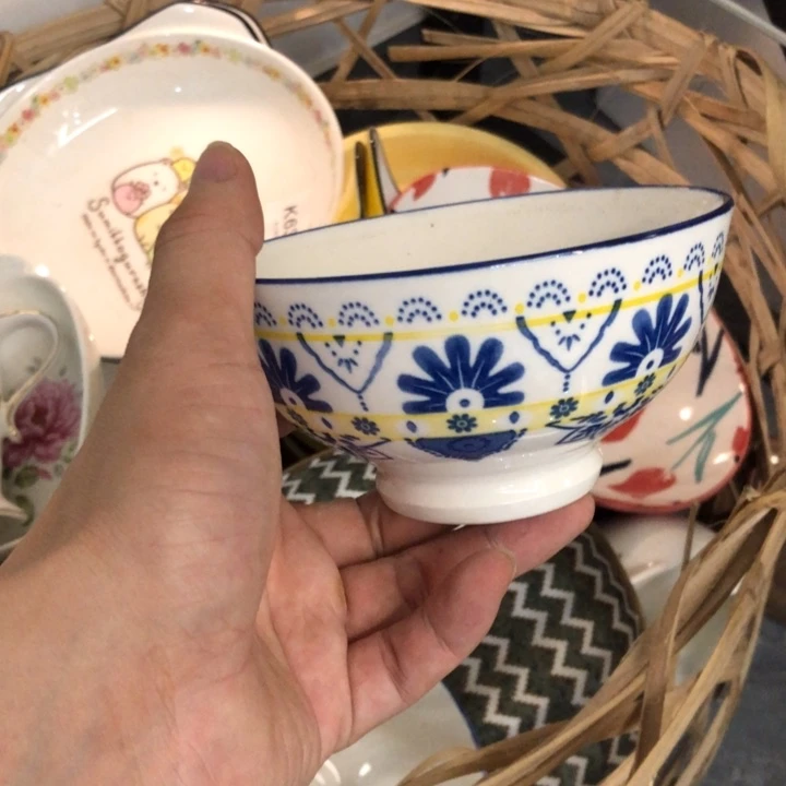 陶瓷微瑕盘碗碟介意勿拍