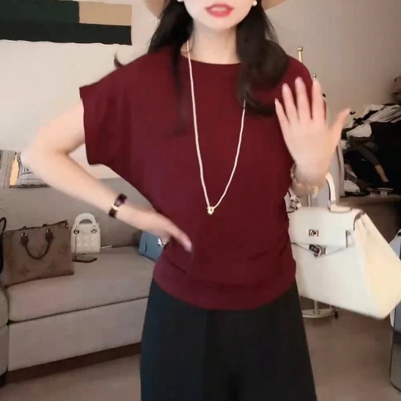 春季2025韩版设计感百搭显瘦气质休闲T恤LK2502962