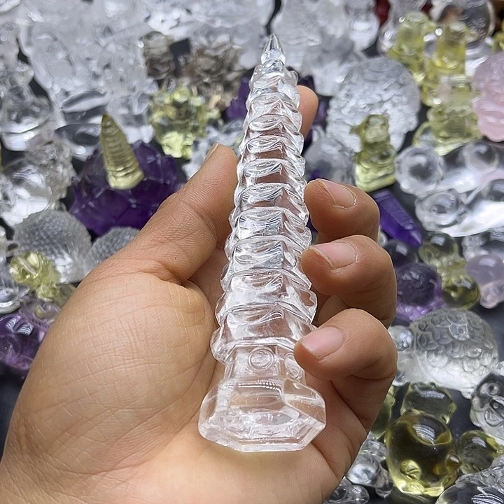 水晶摆件未镶嵌小****R摆件