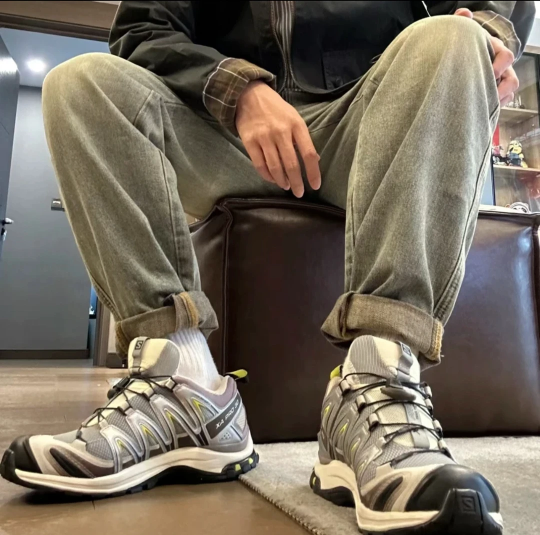 SALAZOON×3D户外登山休闲透气运动鞋XT6情侣跑步鞋男鞋休闲鞋