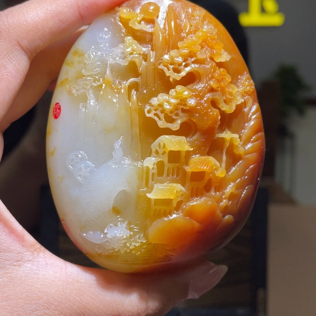 和田玉未镶嵌颈饰D2