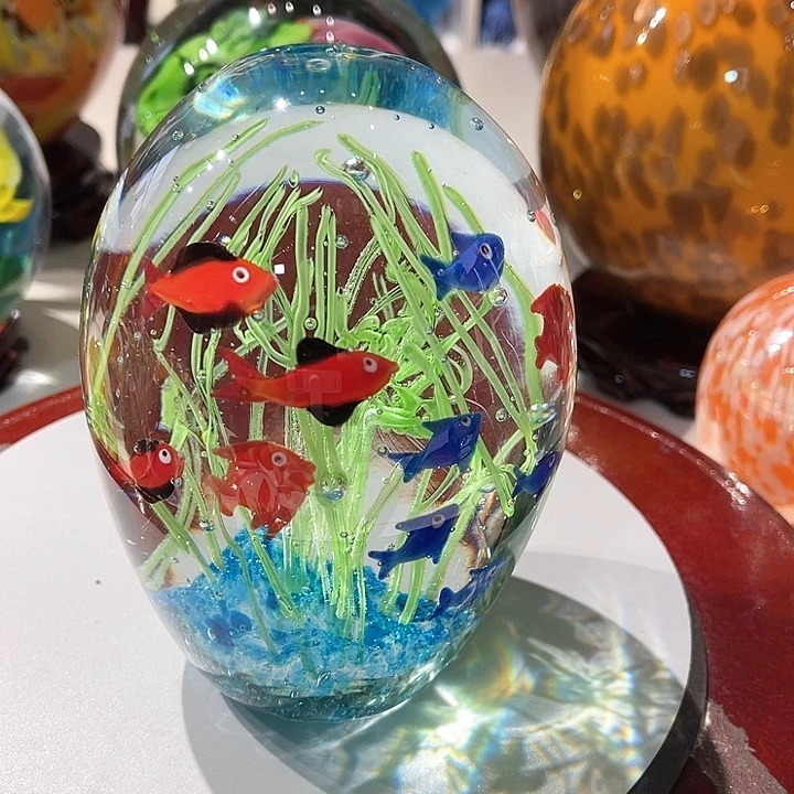 纯手工制作琉璃产品