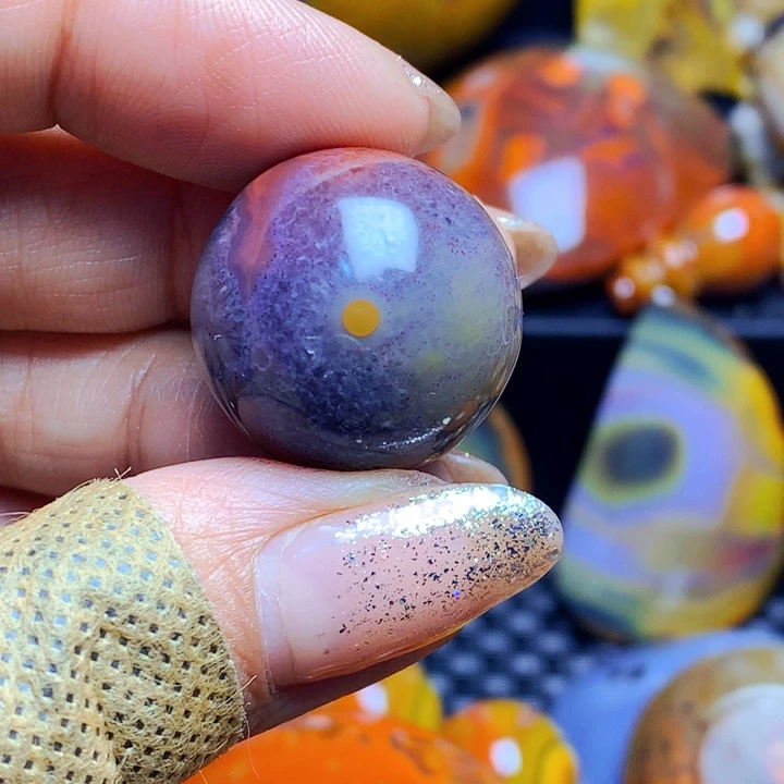 飘***云玛瑙/玉髓合金颈饰