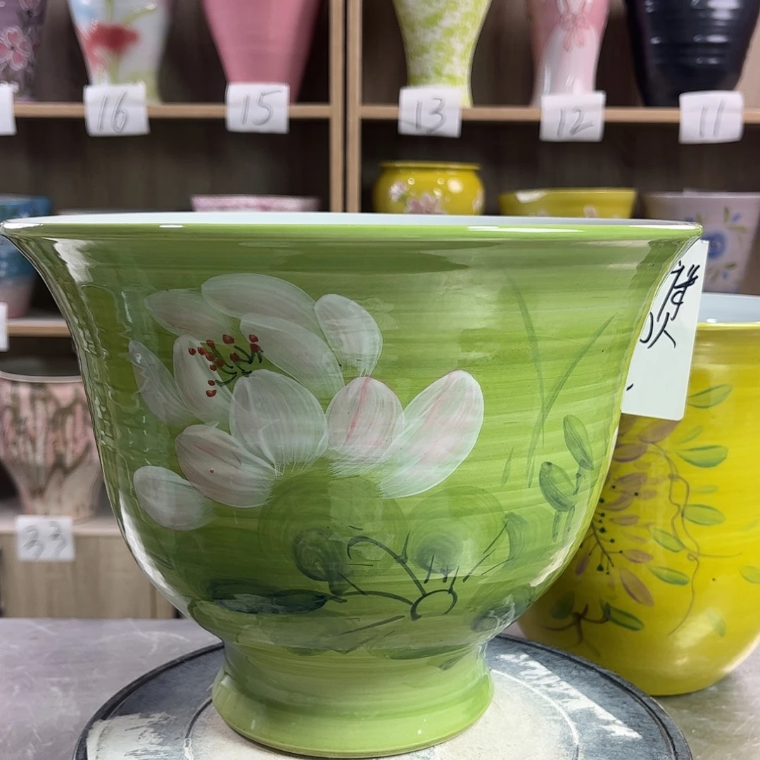 景德镇陶瓷花盆花盆