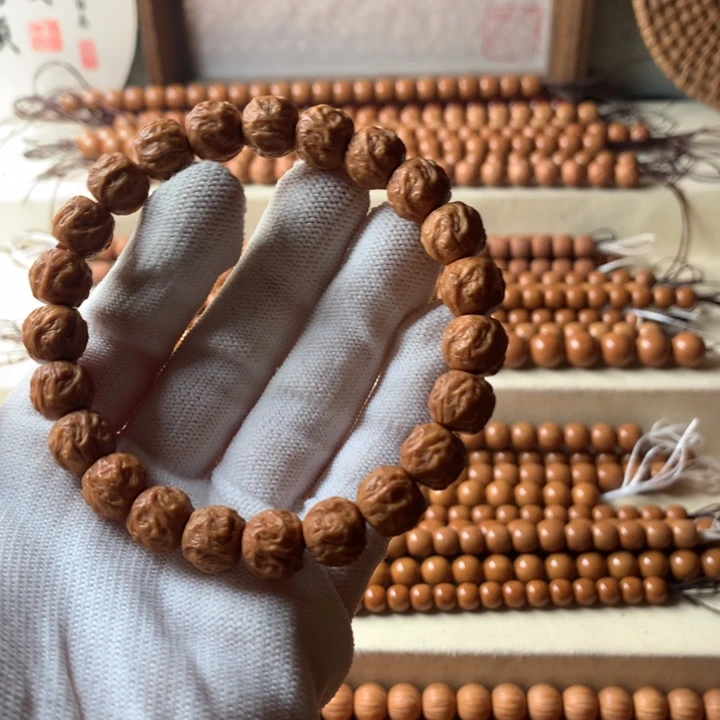 手串猴头核桃表面划痕款龙蛇练手10mm