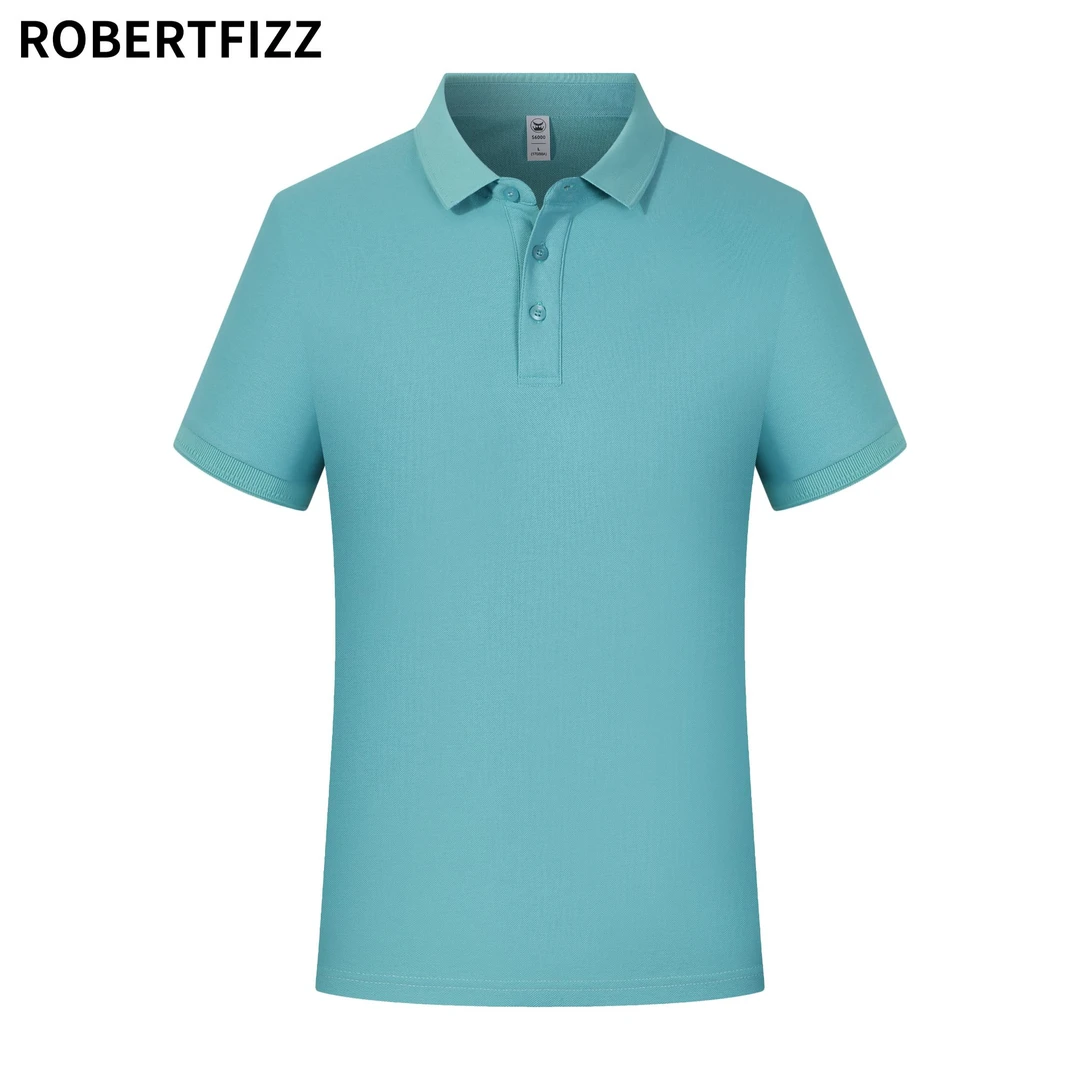 【ROBERTFIZZ商务POLO衫】商务休闲轻奢穿搭休闲细节扣透气翻领上衣