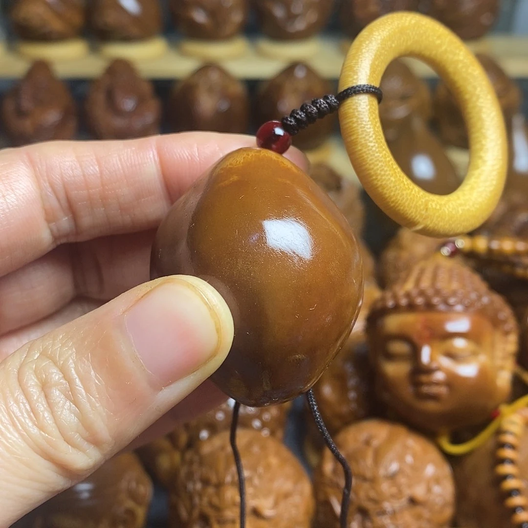 【闪购商品】核桃木/黑胡桃（胡桃木）橄榄核雕工艺