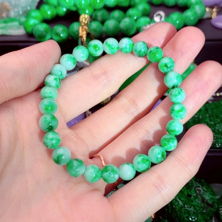 翡翠未镶嵌手链手链