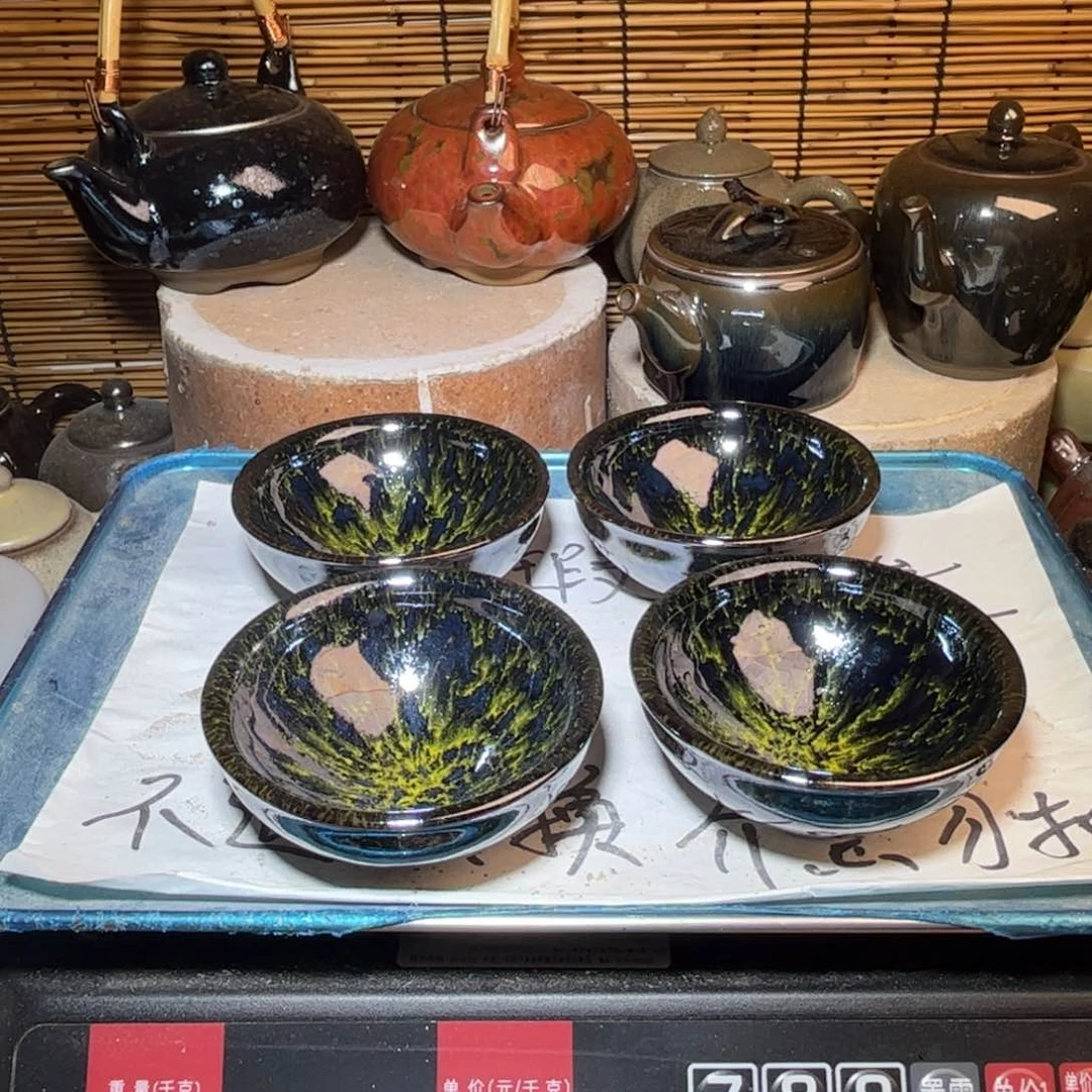 茶盏建盏 微瑕作品