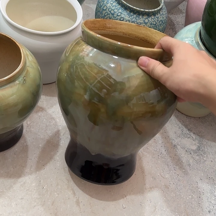 白泥花盆正品有孔