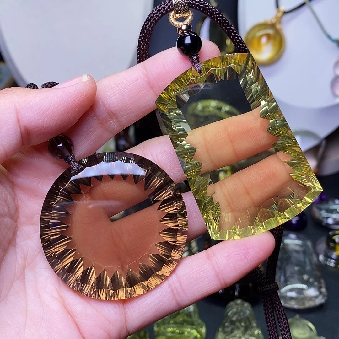 悟***舍未镶嵌吊坠(不含链)水晶