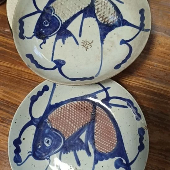 摆件陶青花陶瓷摆件青花陶瓷摆件青花