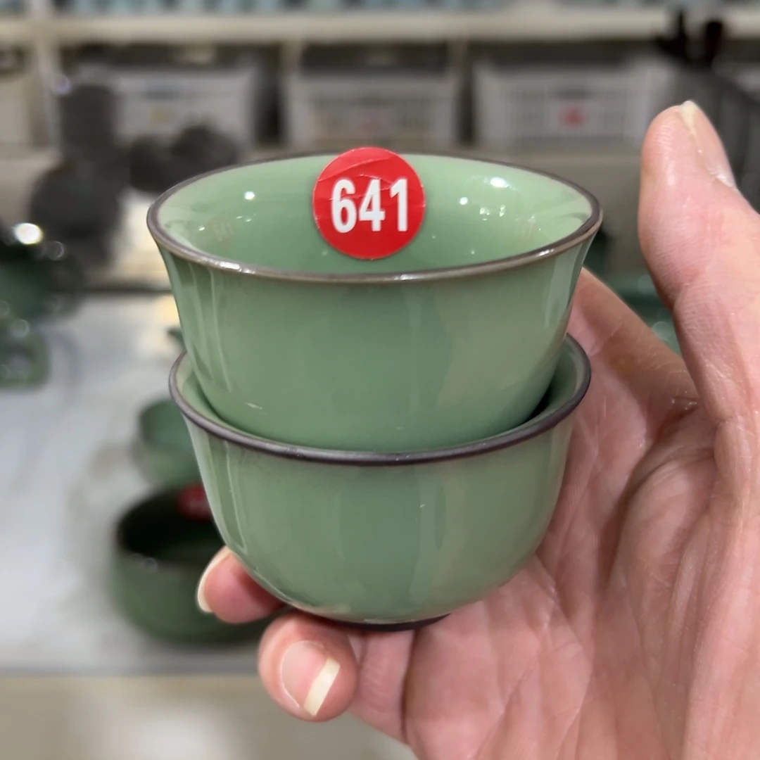 微瑕陶瓷茶壶茶杯家用