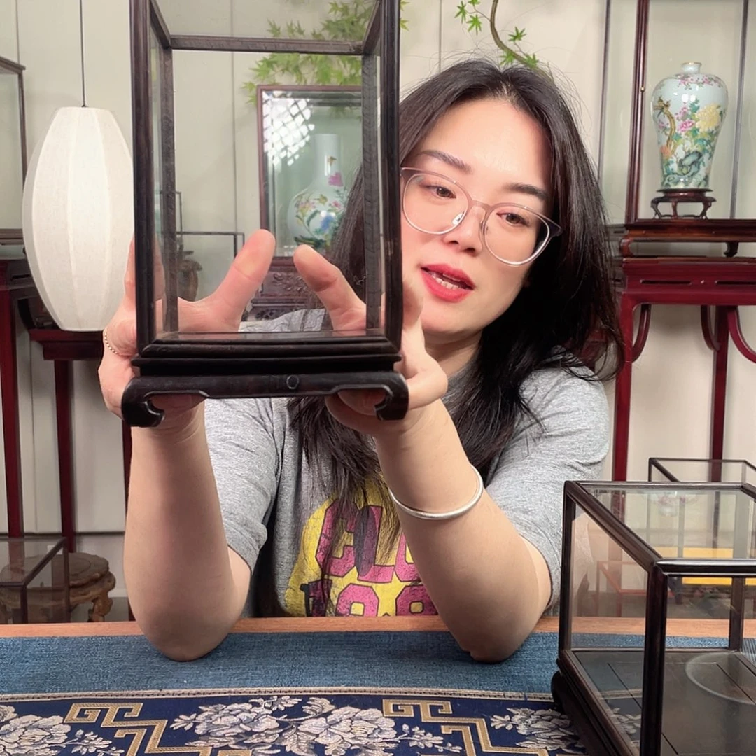紫檀木类端景台工艺品工艺品