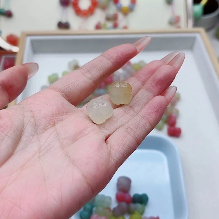 *****玛瑙/玉髓未镶嵌手链盐源6