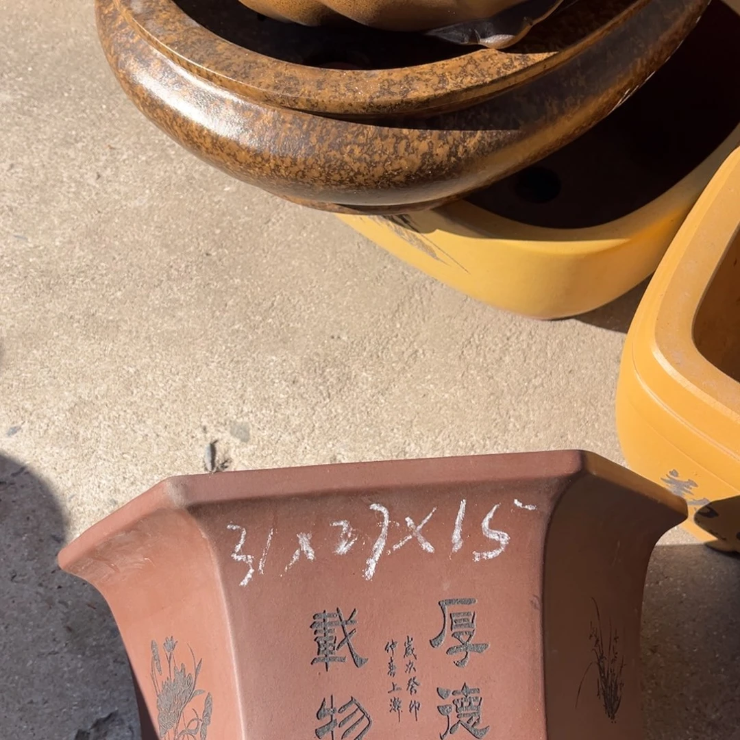 紫砂花盆盆景艺术