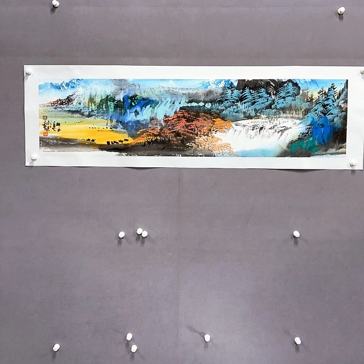 国画 亲笔手绘放心去藏