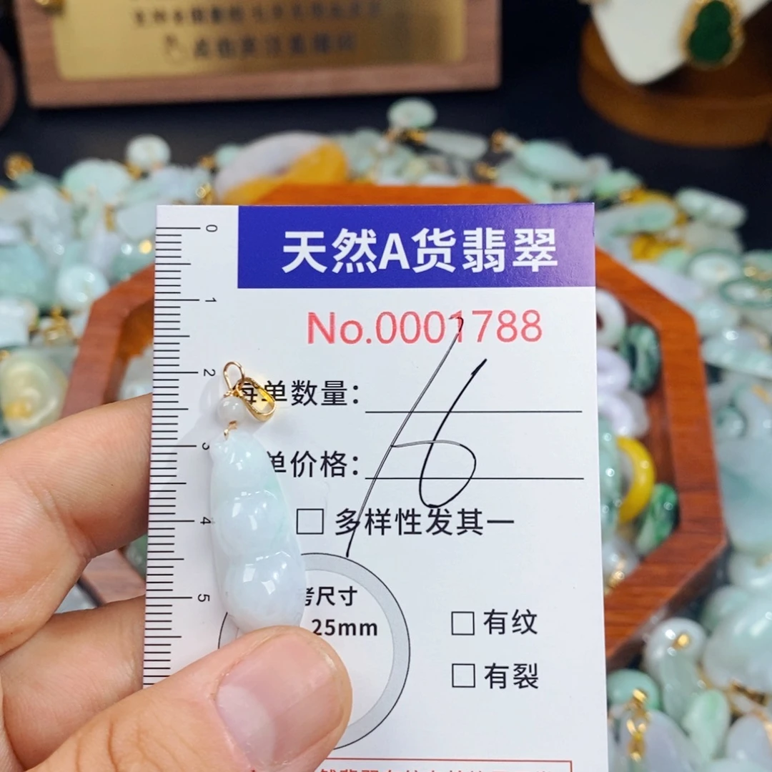 颈饰未镶嵌翡翠178