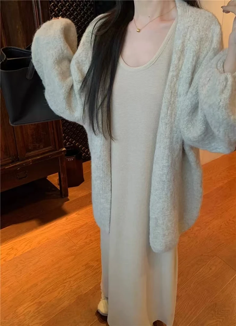 【3901-4000】佩琪高端时尚修身气质复古针织开衫打底毛衣法式公主