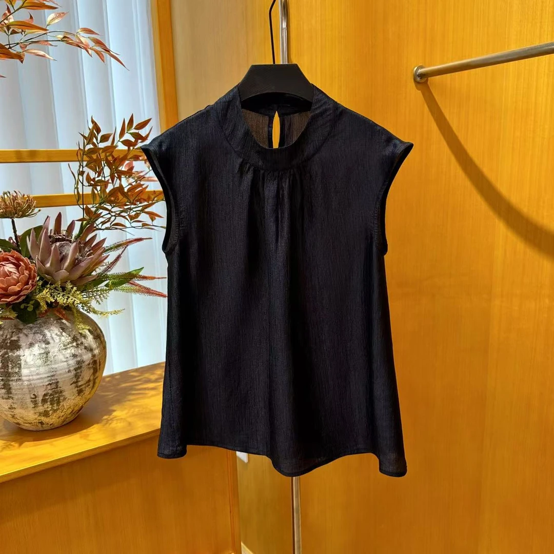 YS【素颜】2127新中式国风薄款时尚洋气高定上衣无袖