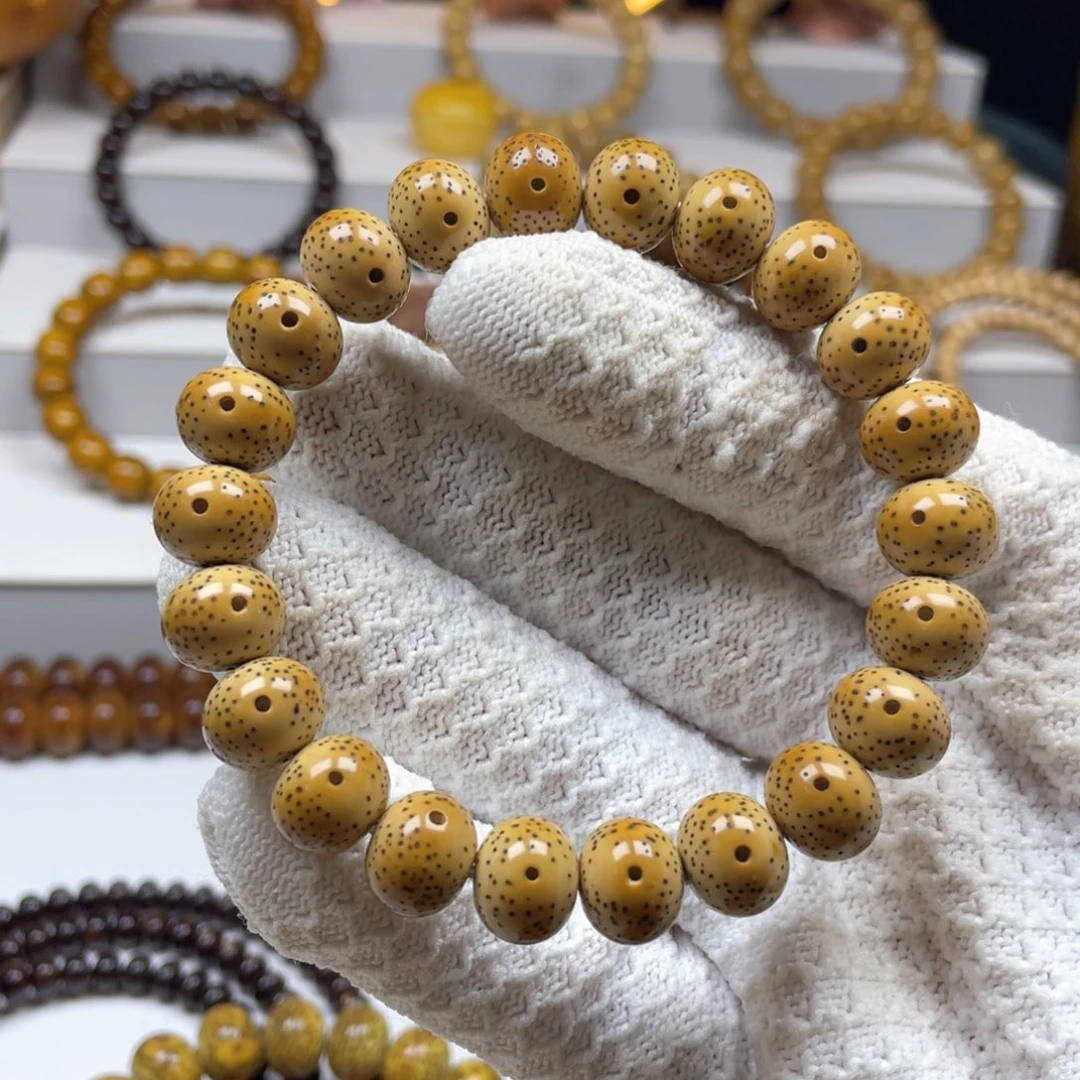 星月菩提手串12正月苹果珠月朗星稀