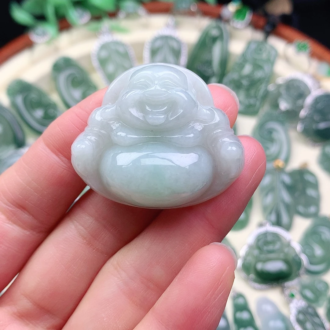 颈饰未镶嵌翡翠吊坠