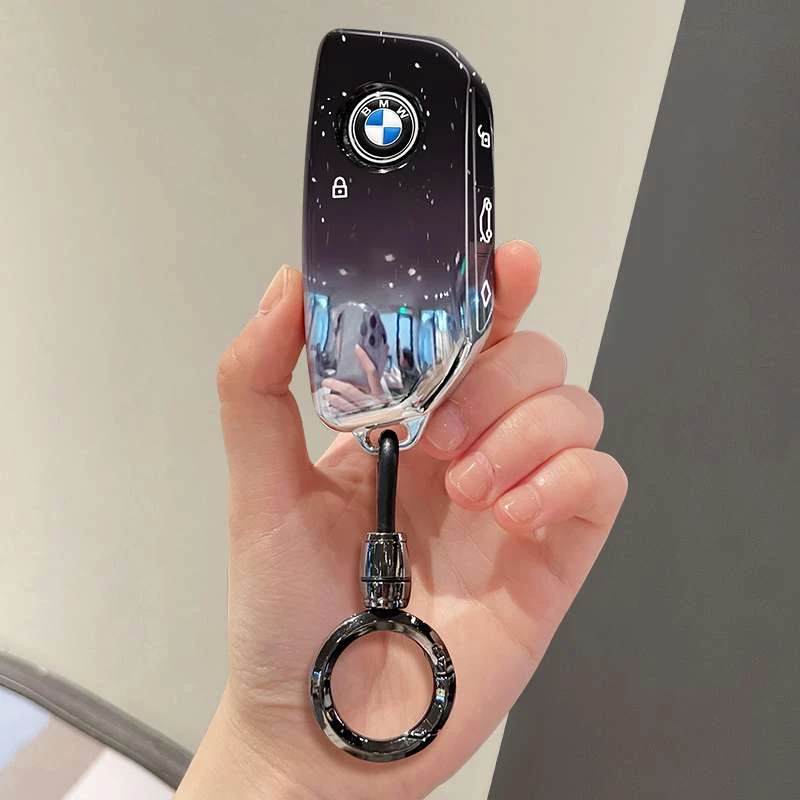 适用宝马新5系钥匙套2024款530五系525车7系x5 x2 i5 x1 i7 ix1扣