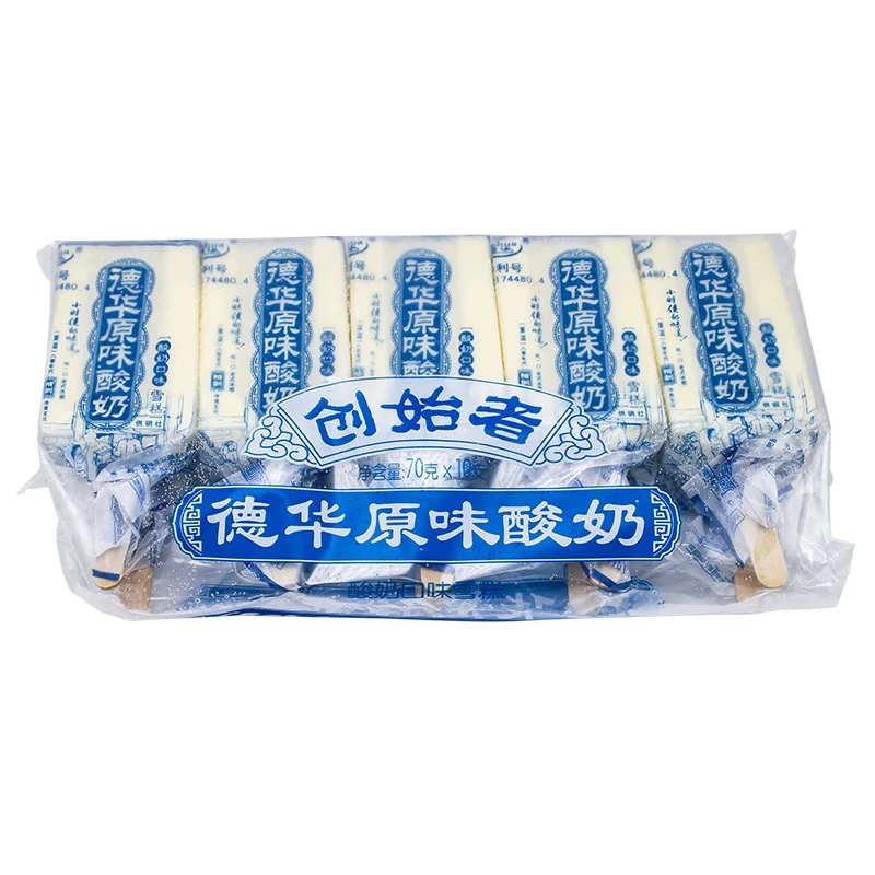 德华手包酸奶700g 10支1包