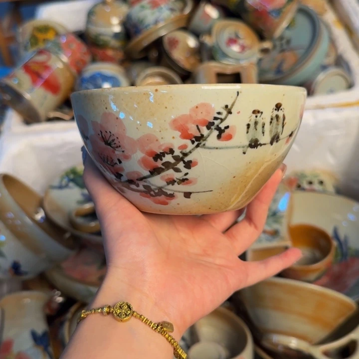 瓷片景德镇陶瓷手工手绘