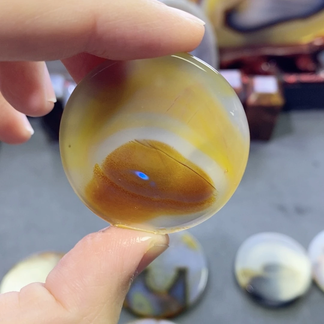 玛瑙/玉髓颈饰未镶嵌编号79