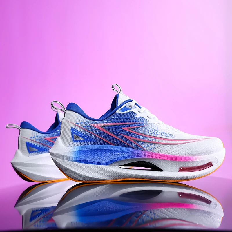 缓震回弹专业跑步鞋男防滑耐磨夏季透气运动鞋男鞋气垫跑鞋