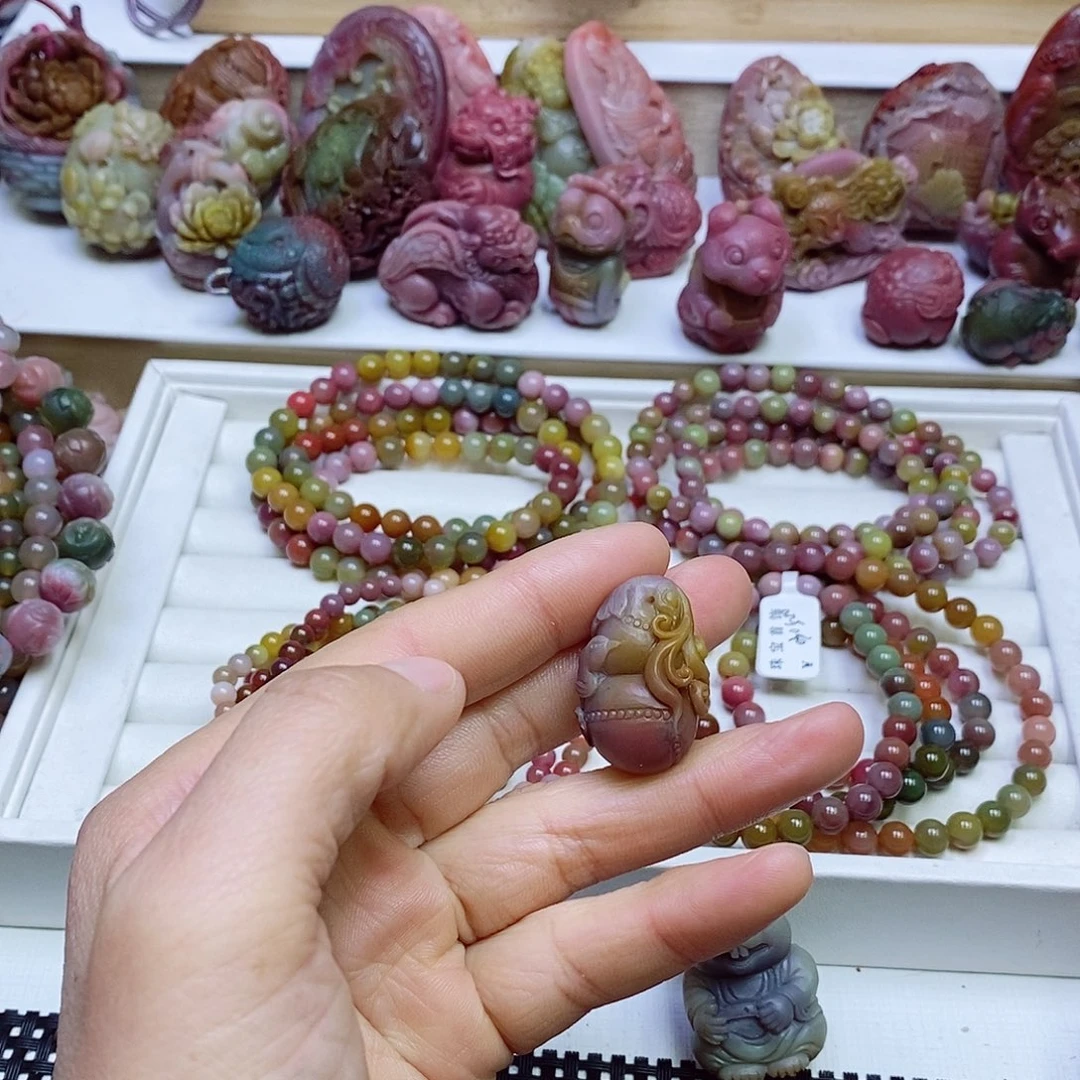 玛瑙/玉髓盐源玛瑙未镶嵌