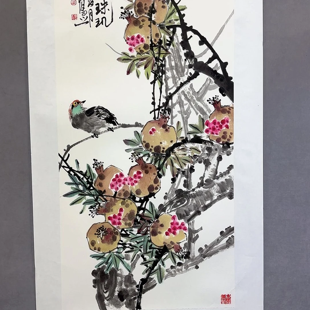 国画国画纯手绘作品请放心去藏