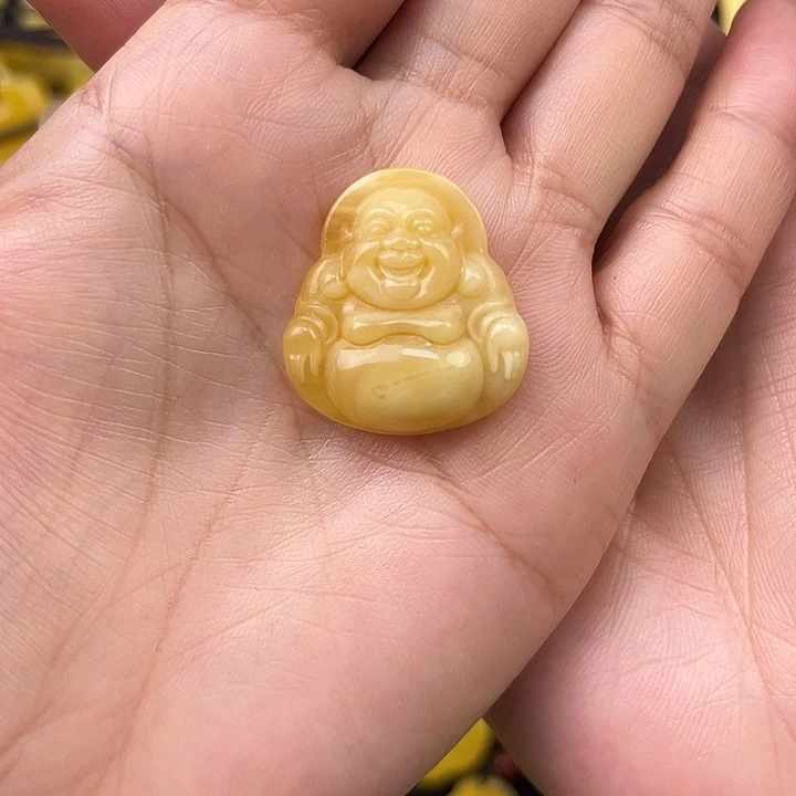 琥珀未镶嵌颈饰琥珀，