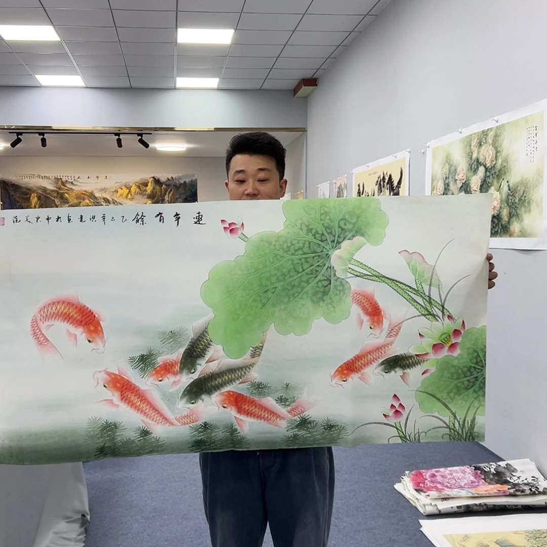 国画国画作品宣纸纯手绘