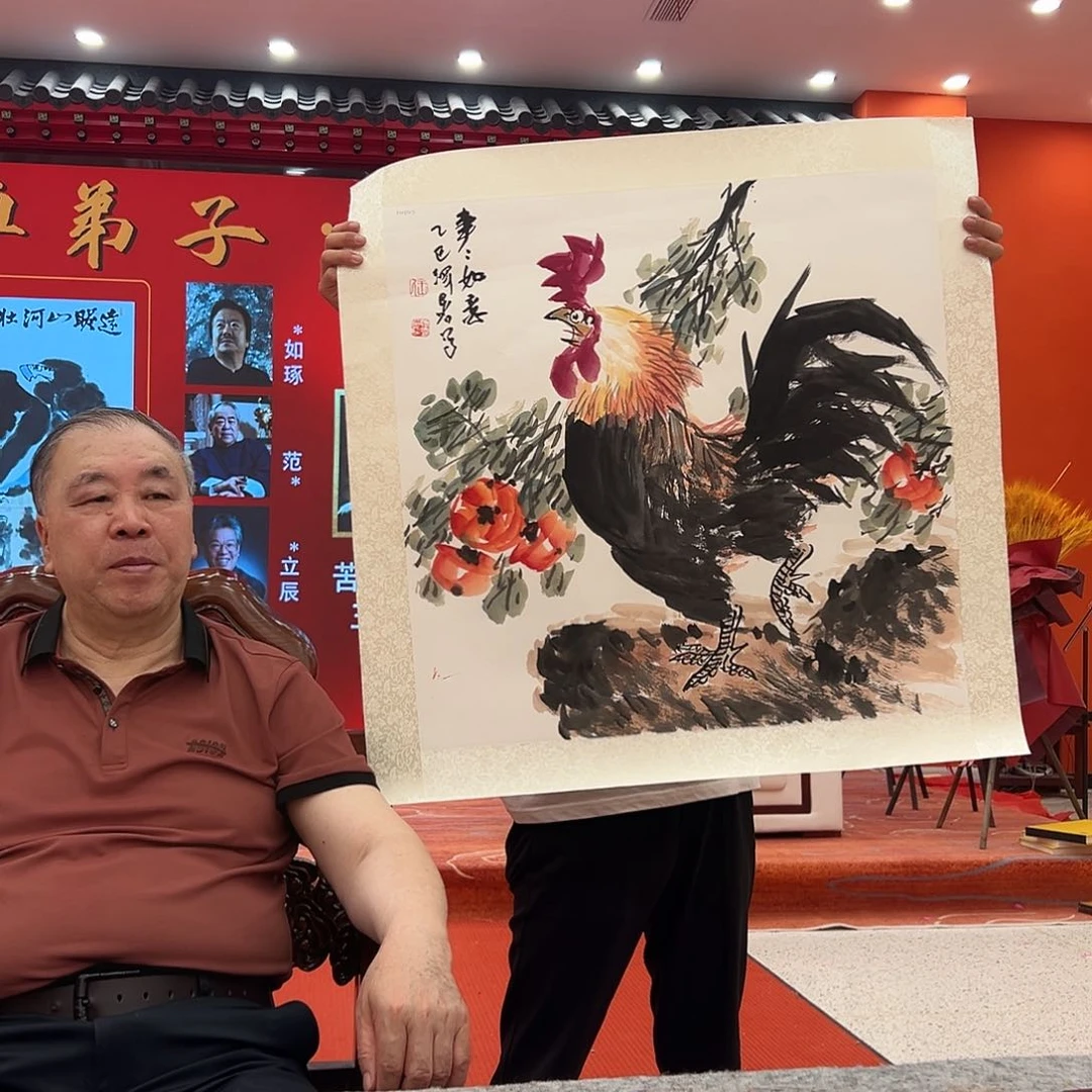 国画王泽喜展览原作