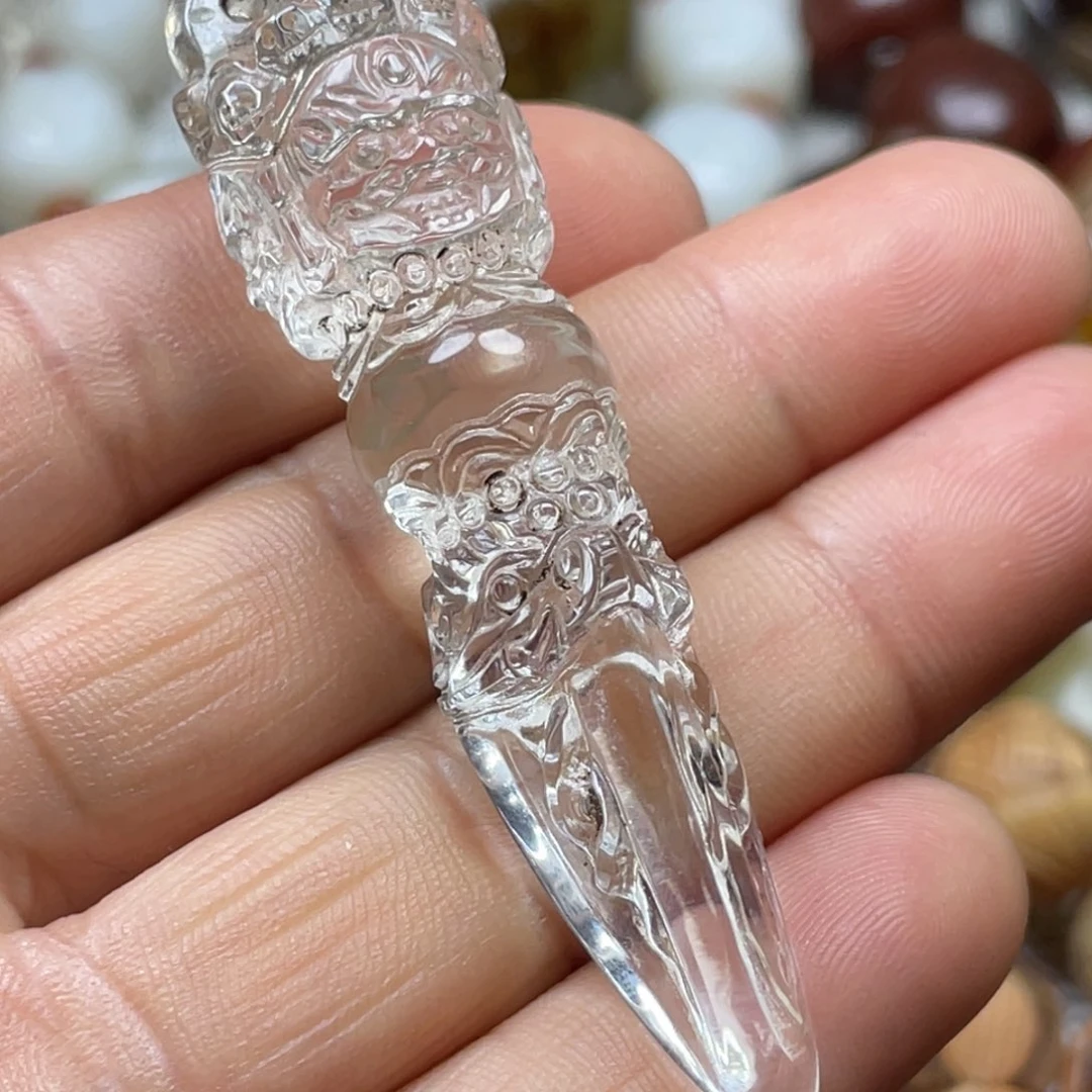 水晶颈饰未镶嵌今*