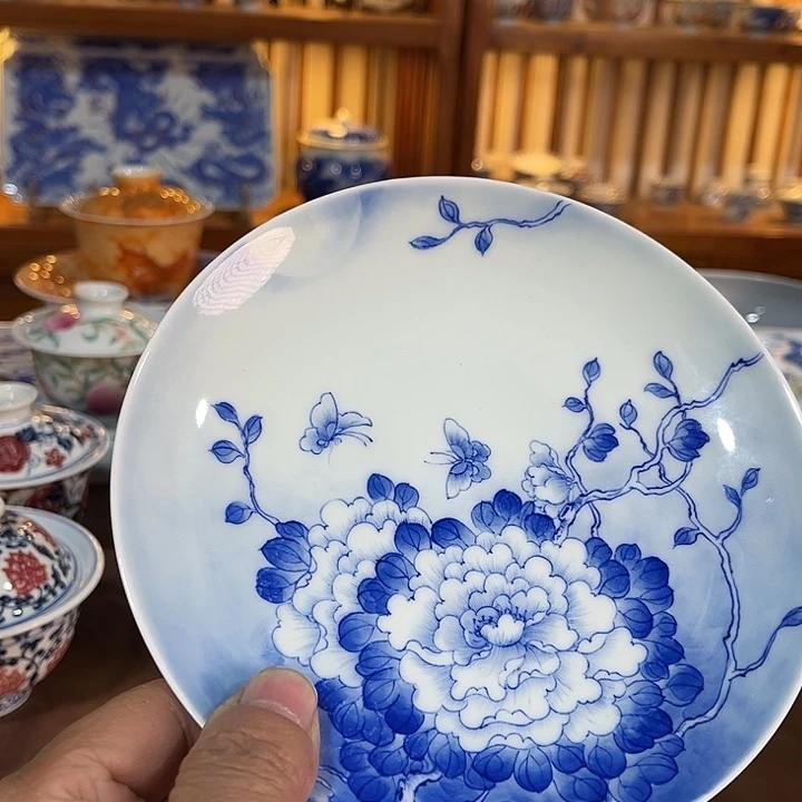 錡镇堂手工手绘壶承